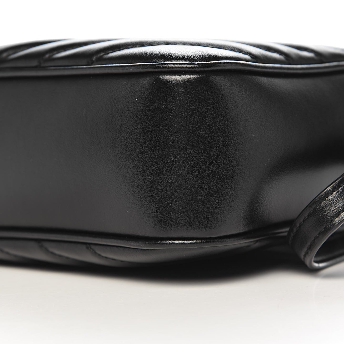 Calfskin Matelasse Monogram Lou Camera Bag Black