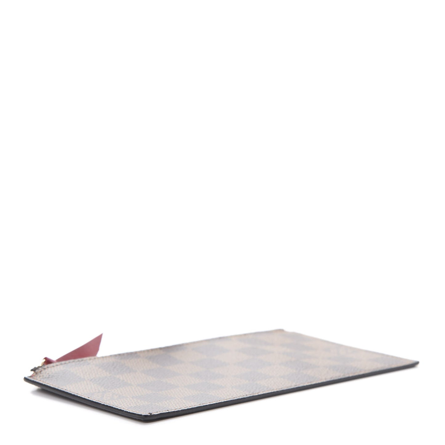 Damier Ebene Felicie Chain Wallet Zippered Insert