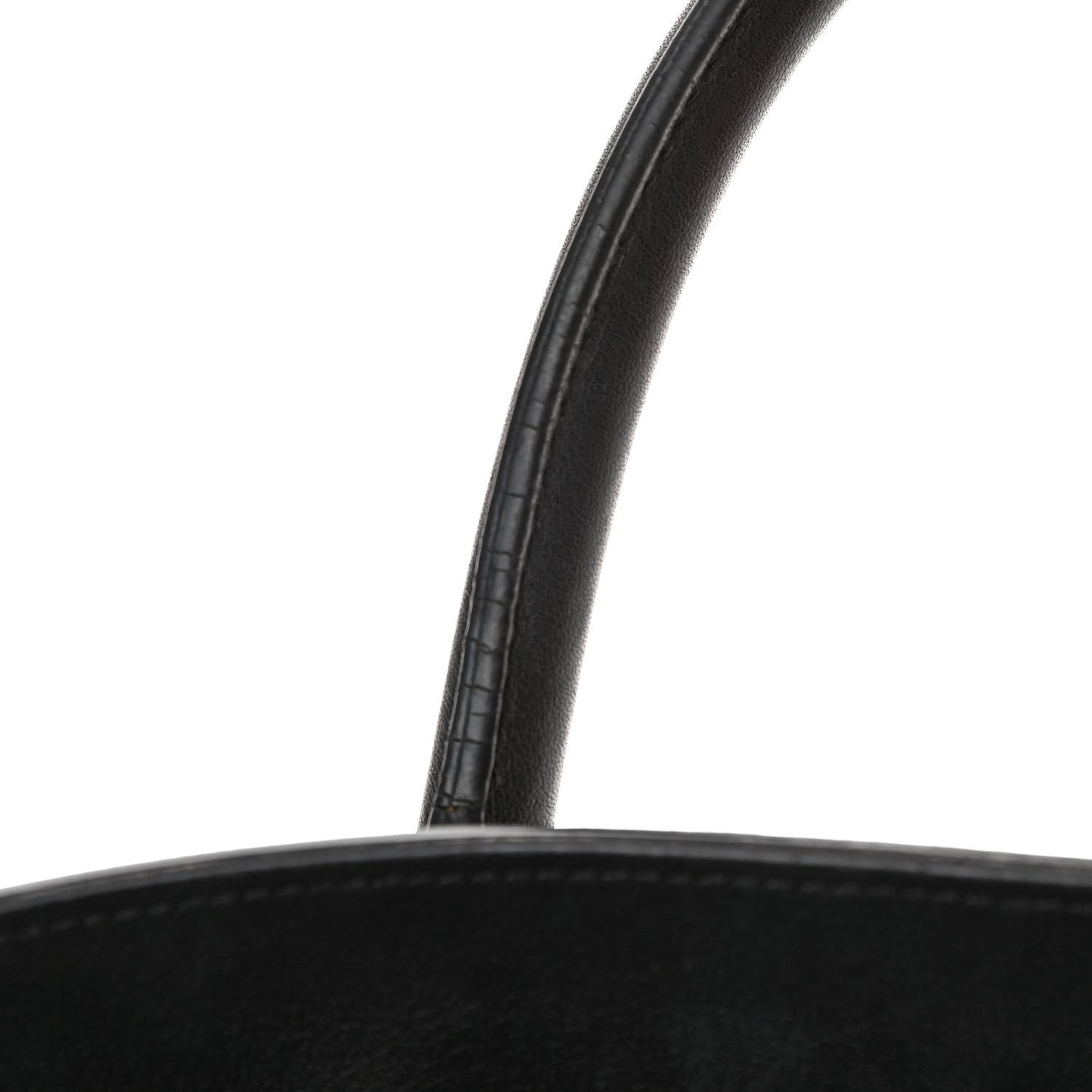Calfskin Small Sac De Jour Black