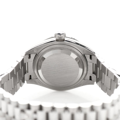 Rolex Platinum Diamond Mother of Pearl 28mm Oyster Perpetual Datejust Watch 279136RBR 4 of 5