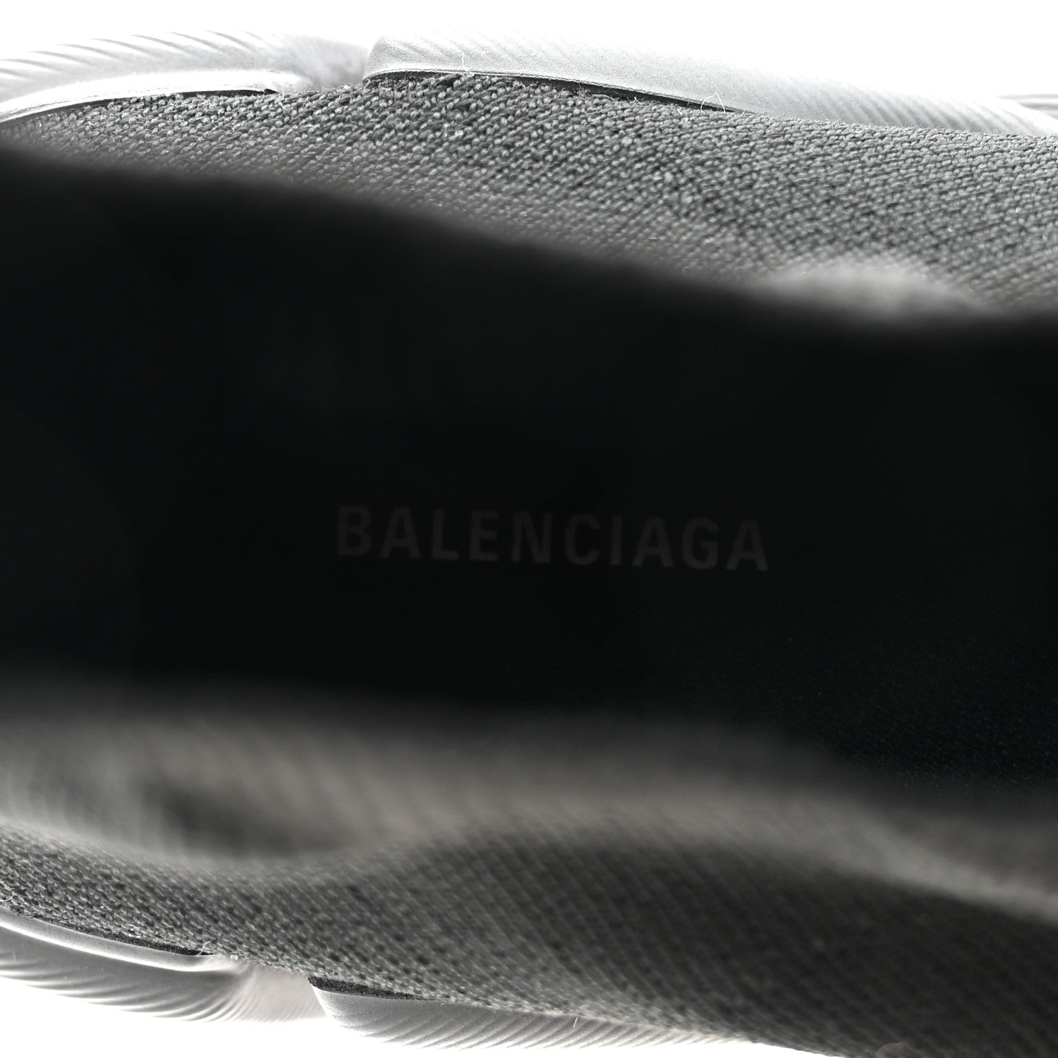 Balenciaga Technical 3D Recycled Knit Womens Speed 2.0 Sneakers 37 Monocolor Black 8 of 9
