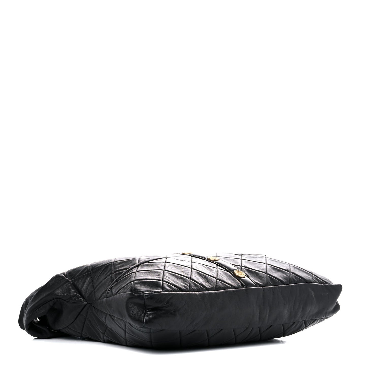 Lambskin Quilted Girl Bag Black