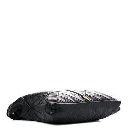 Chanel Lambskin Quilted Girl Bag Black 4 of 10