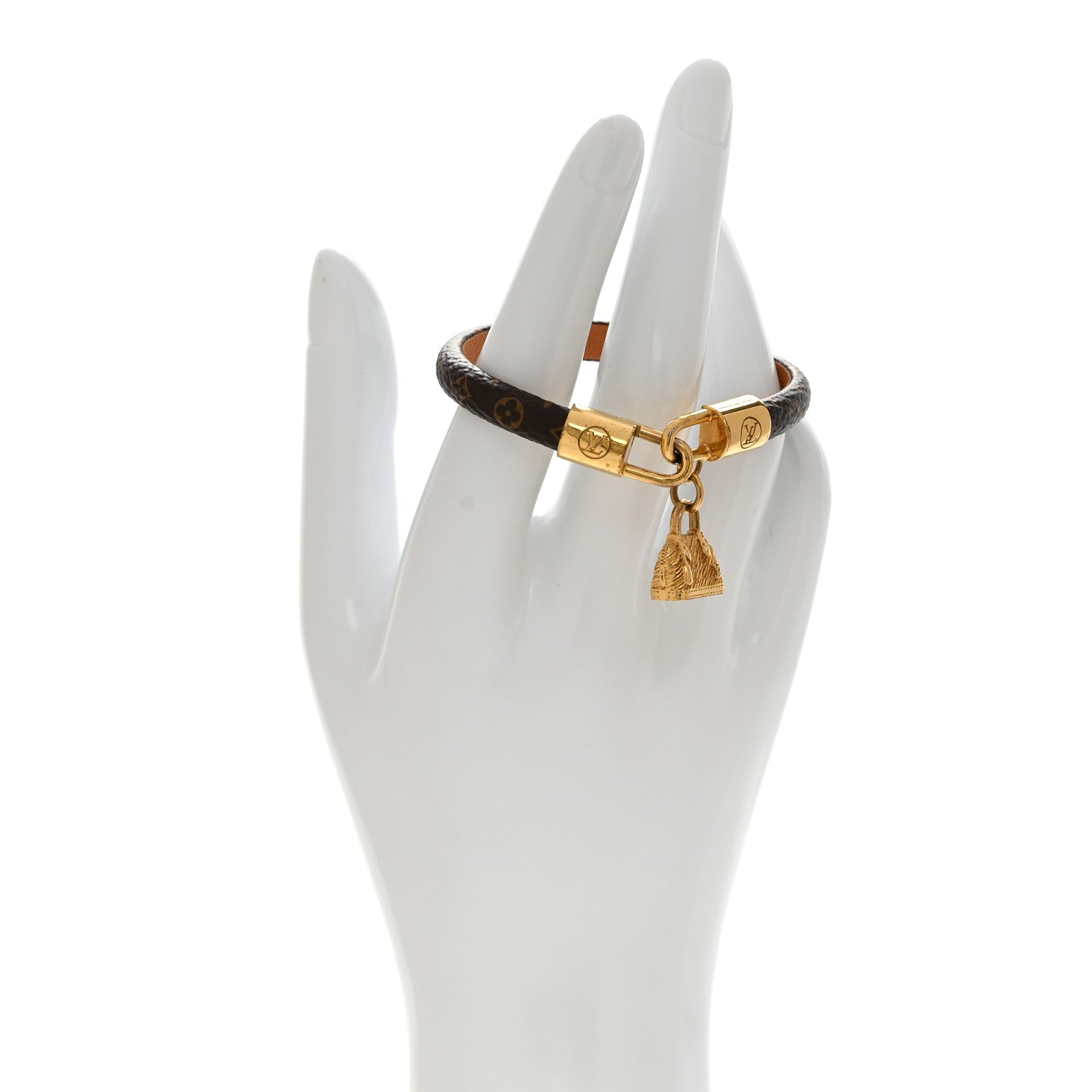 Louis Vuitton Monogram Alma Charm Bracelet 17 2 of 7