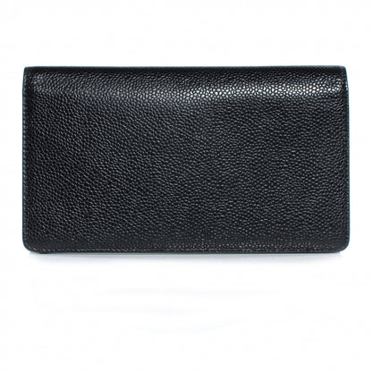 Chanel Caviar Yen CC Wallet Black 3 of 8