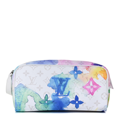 Louis Vuitton Monogram Watercolor Dopp Kit Toilet Pouch Multicolor 1 of 10