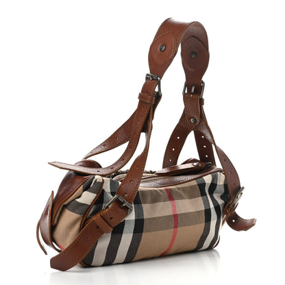 Burberry House Check Shoulder Bag Tan 3 of 13