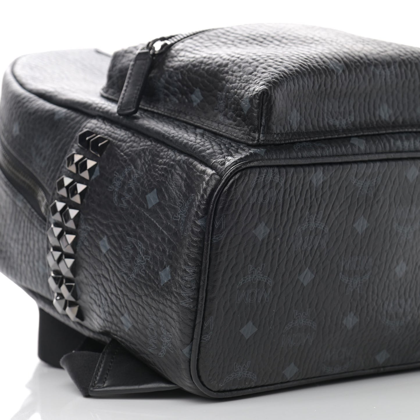 Visetos Small Side Stud Stark Backpack Black