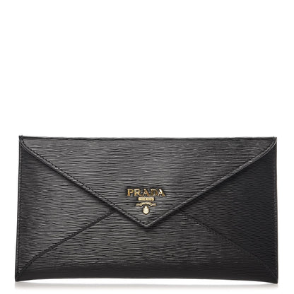 Prada Vitello Move Envelope Wallet Black 1 of 7