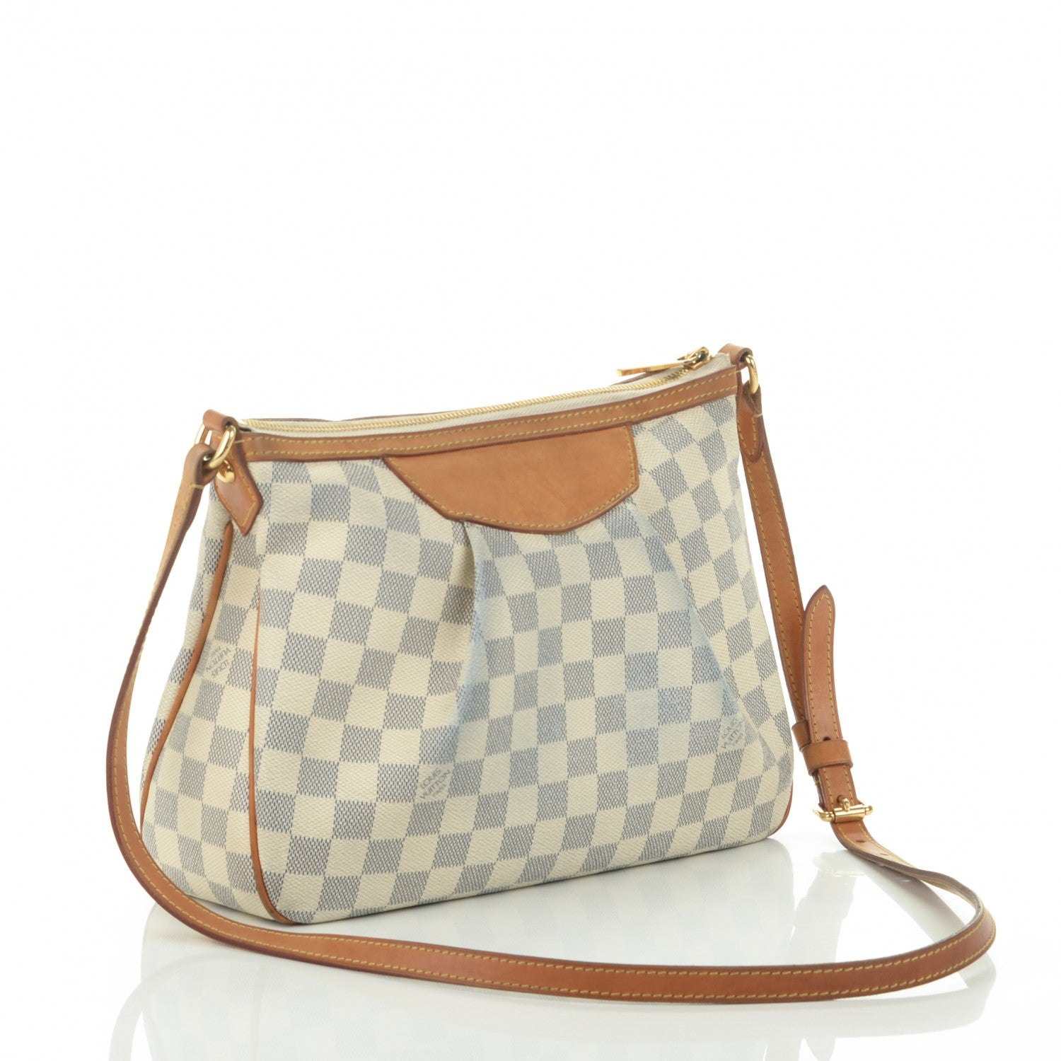 Louis Vuitton Damier Azur Siracusa PM 3 of 7