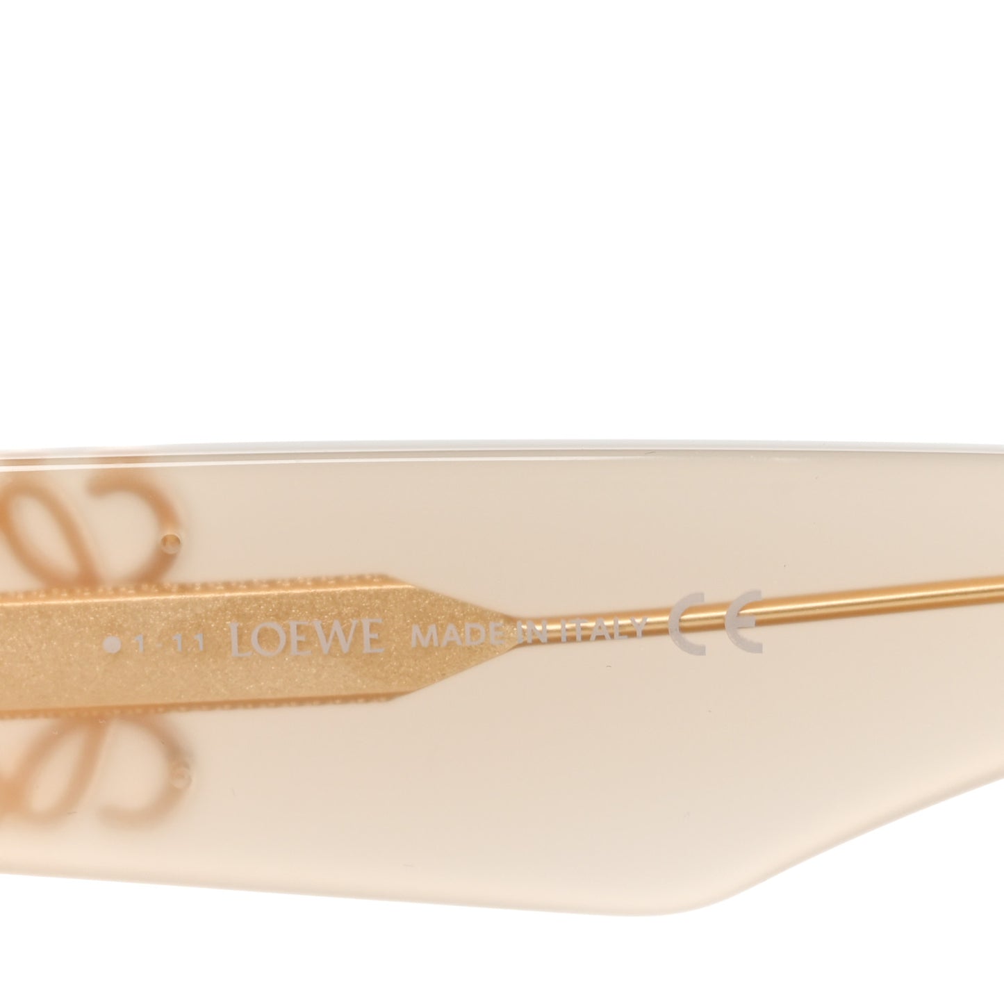 Acetate Paula's Ibiza Mask Sunglasses LW40056U Taupe