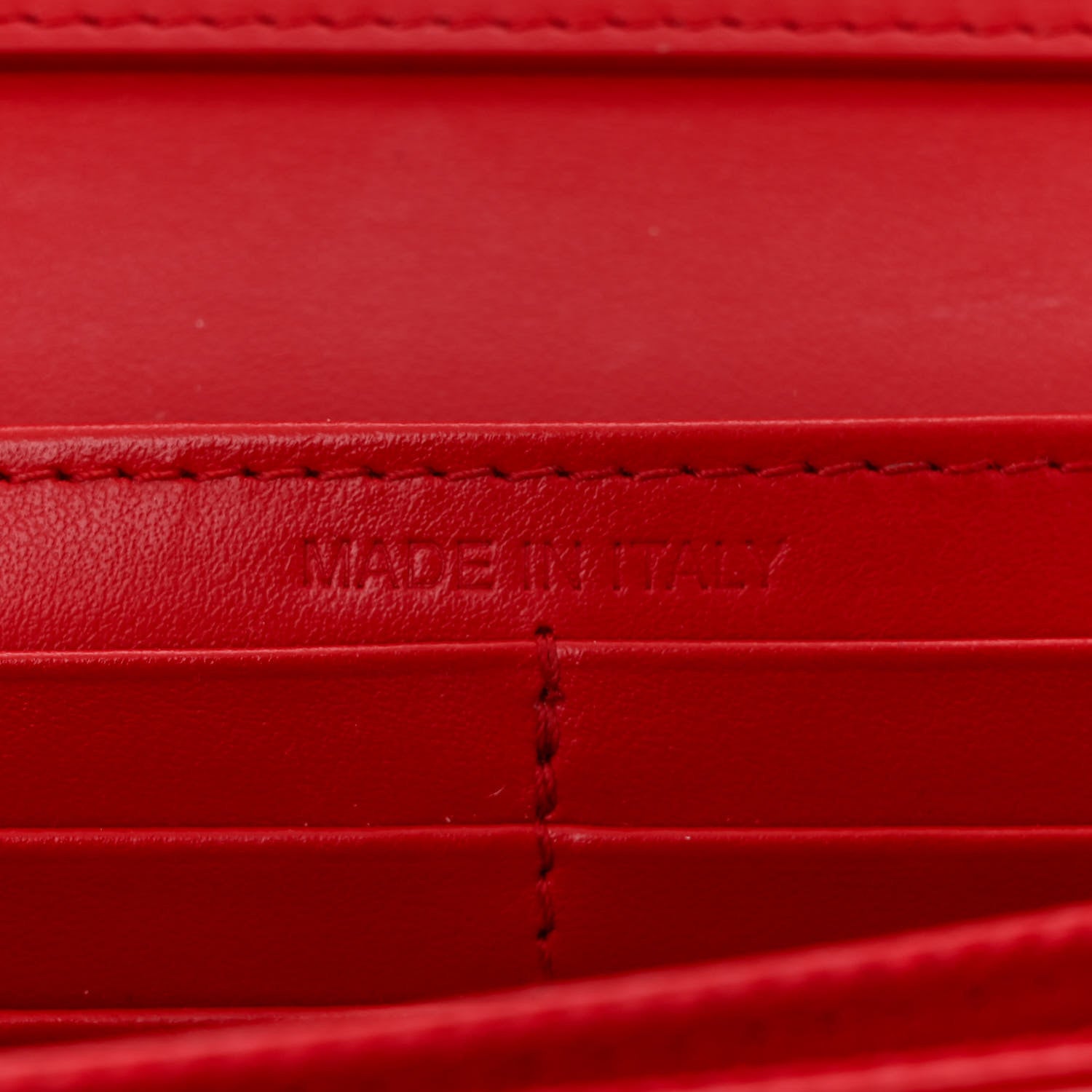 Christian Louboutin Calfskin Spikes Loubinthesky Paloma Clutch Red 7 of 12