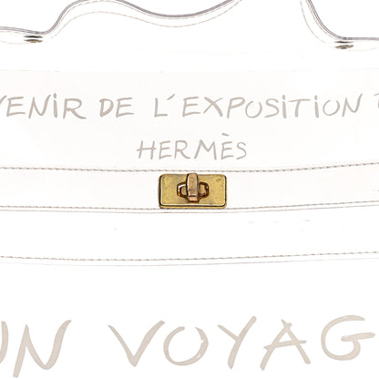 Hermes Vinyl Souvenir De L'Exposition Kelly Transparent 6 of 10