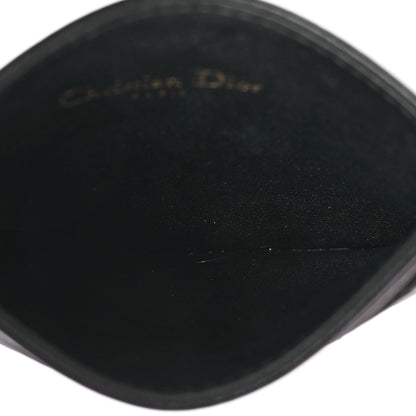 Christian Dior Supple Calfskin Cannage Caro Five-Slot Card Holder Black 5 of 11
