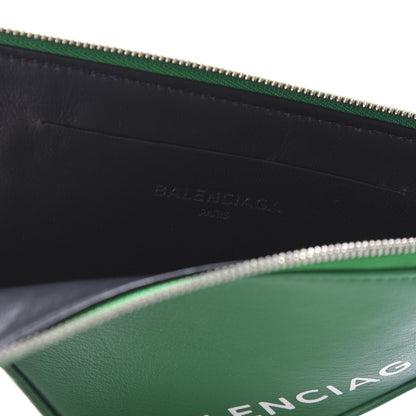 Balenciaga Shiny Day Calfskin Triangle Pouch S Vert Irlandais 8 of 10
