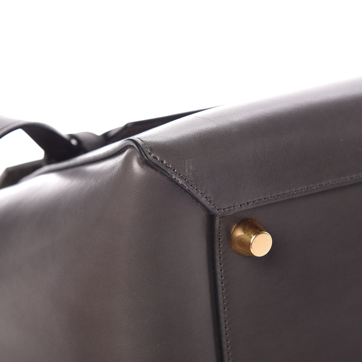 Smooth Calfskin Mini Belt Bag Grey