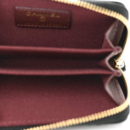 Chanel Caviar Quilted Zip Coin Purse Black 5 of 7