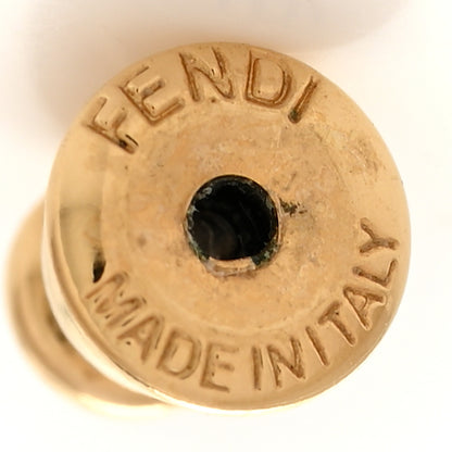 Fendi Metal Crystal F is Fendi Earrings Gold 6 of 7