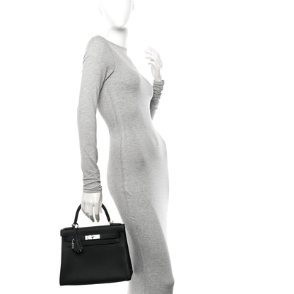Hermes Togo Kelly Retourne 28 Black 2 of 11