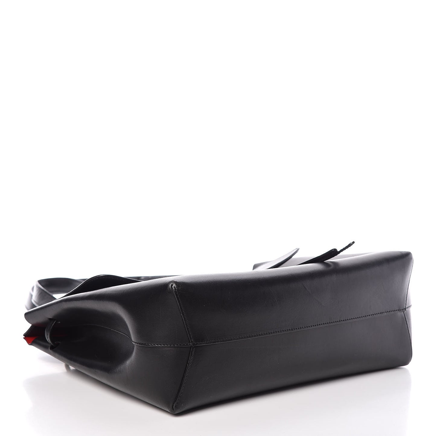 Calfskin Lady Bag Black Flamma