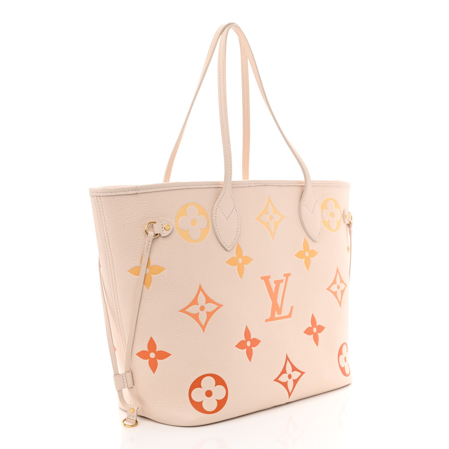 Louis Vuitton Empreinte Monogram Giant Neverfull MM Degrade Neutral 4 of 11