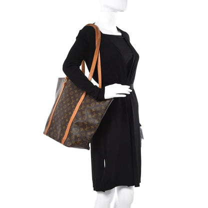 Louis Vuitton Monogram Sac Shopping Tote 2 of 26