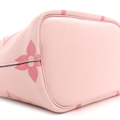 Louis Vuitton Empreinte Monogram Giant By The Pool Marshmallow Hobo PM Bouton De Rose 9 of 13