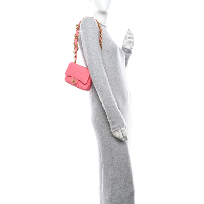 Chanel Lambskin Quilted Mini Funky Town Flap Pink 2 of 10
