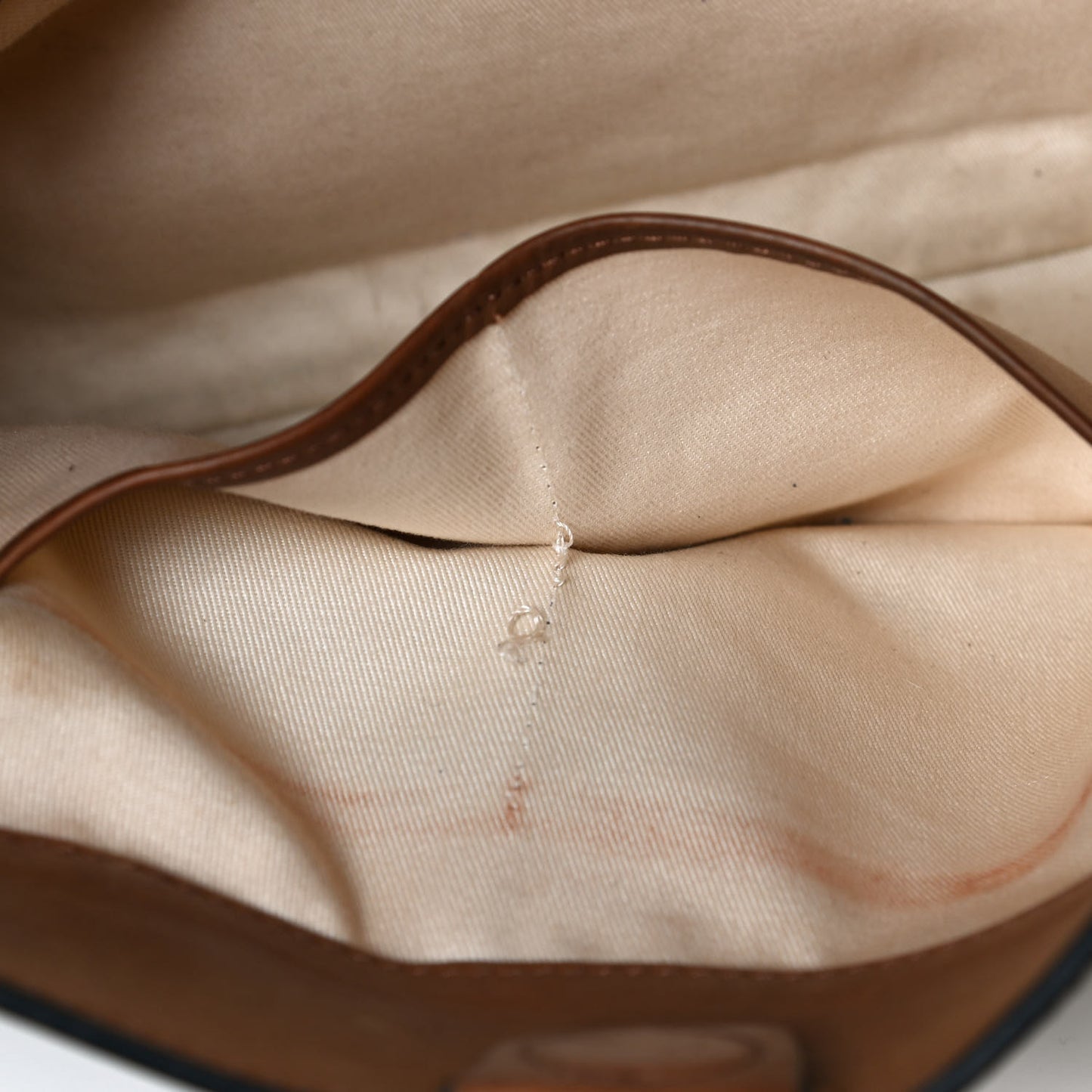 Buffed Calfskin Medium Twinkle Studs Hobo Camel
