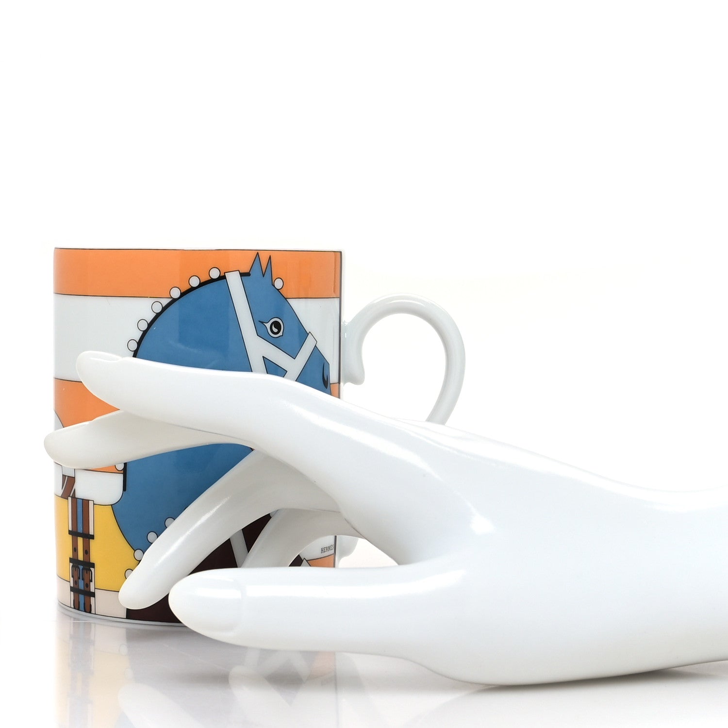 Hermes Porcelain Rocabar Mug Set of 3 2 of 7