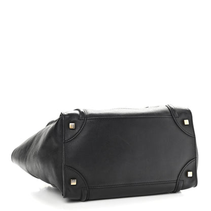 Celine Smooth Calfskin Mini Luggage Black 4 of 16