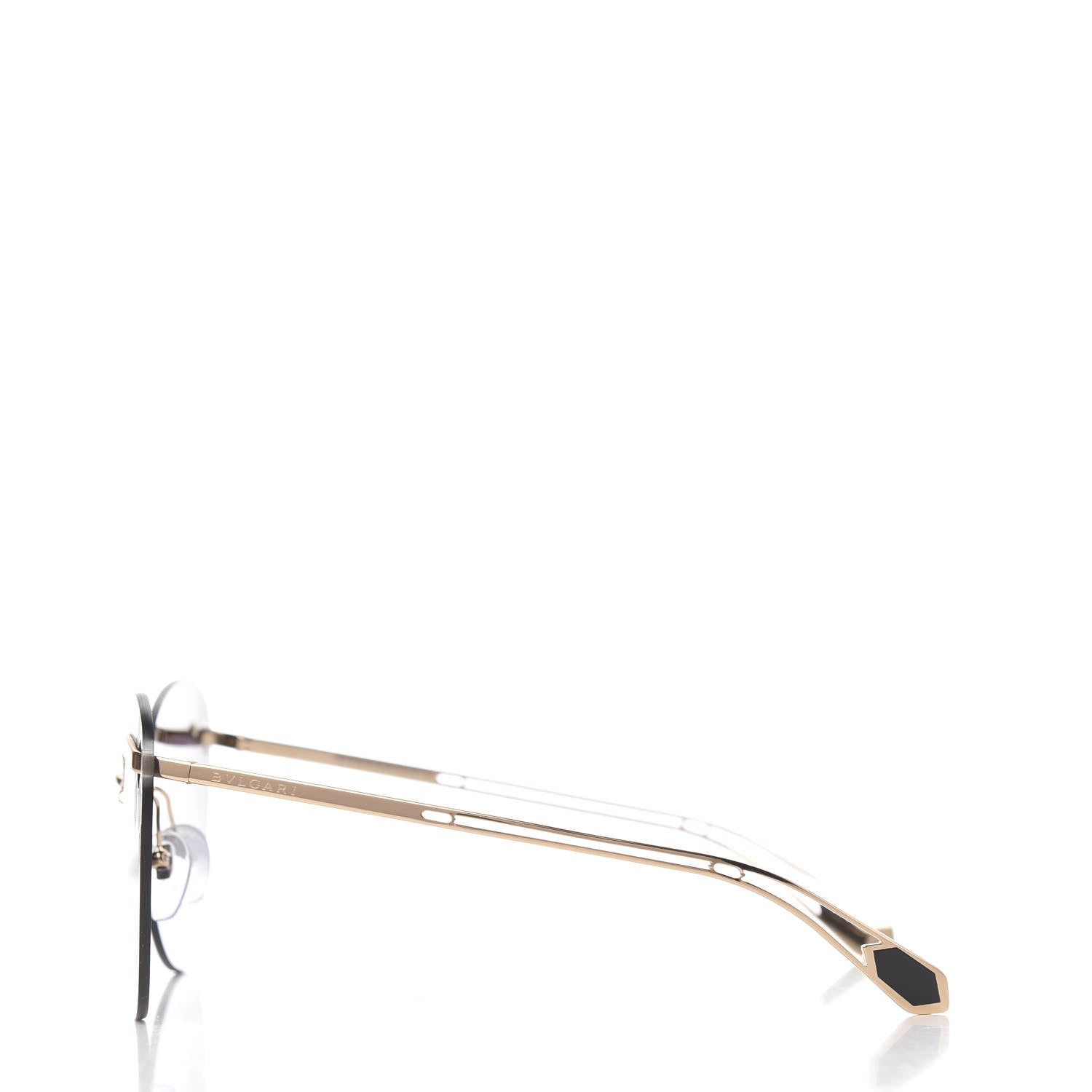 Bulgari Sunglasses 6130 Black Gold 3 of 7