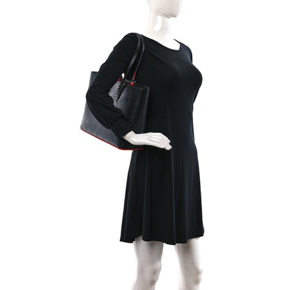 Christian Louboutin Calfskin Loubinthesky East West Cabata Tote Black 2 of 9