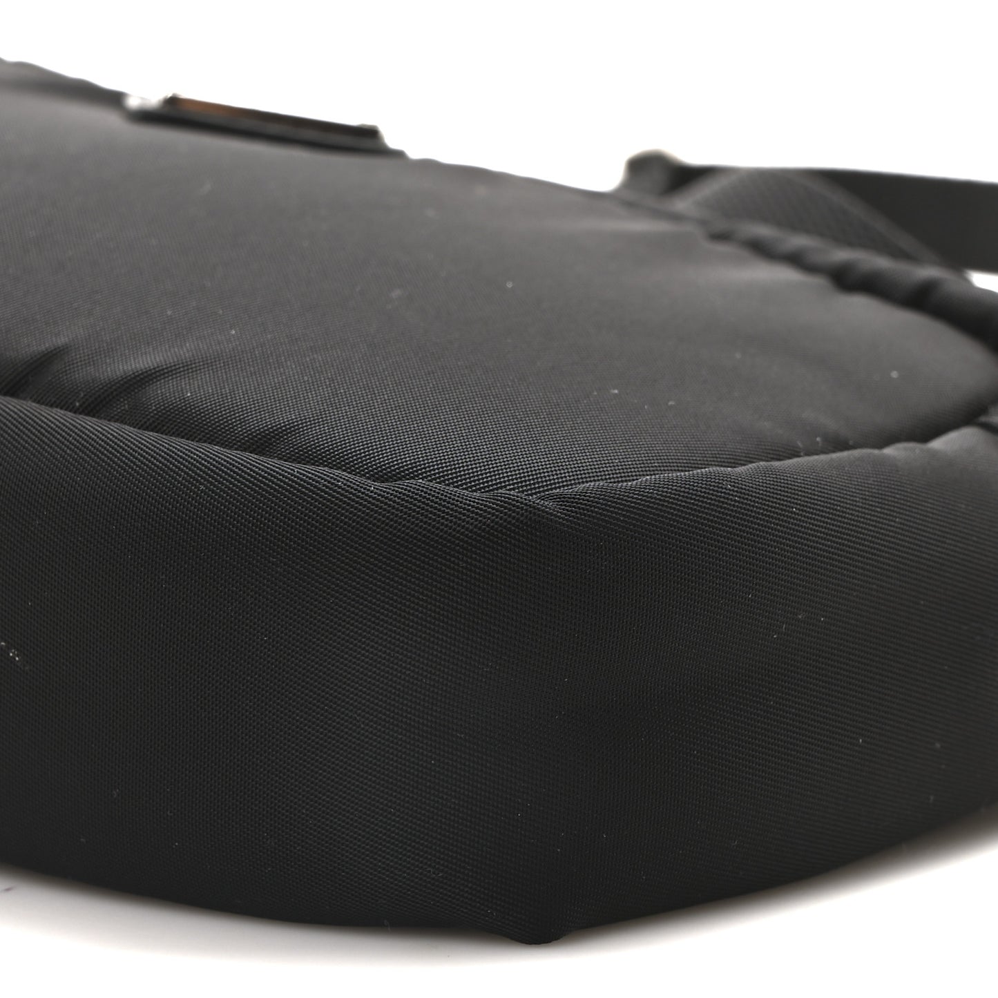 Tessuto Soft Nylon Small Convertible Crossbody Wristlet Black Fuoco
