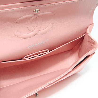 Chanel Patent Medium Double Flap Pink 8 of 9
