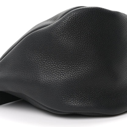 The Row Grained Calfskin Large Slouchy Banana Bag Black 9 of 10