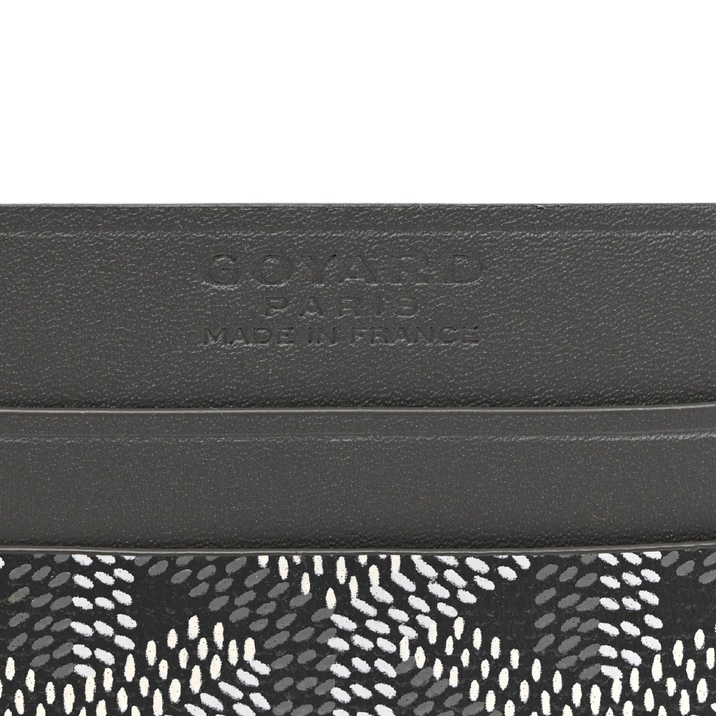 Goyardine Saint Sulpice Card Holder Grey
