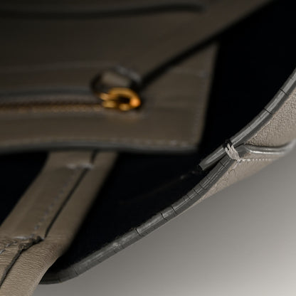 Celine Smooth Calfskin Small Belt Cabas Phantom Taupe 10 of 12