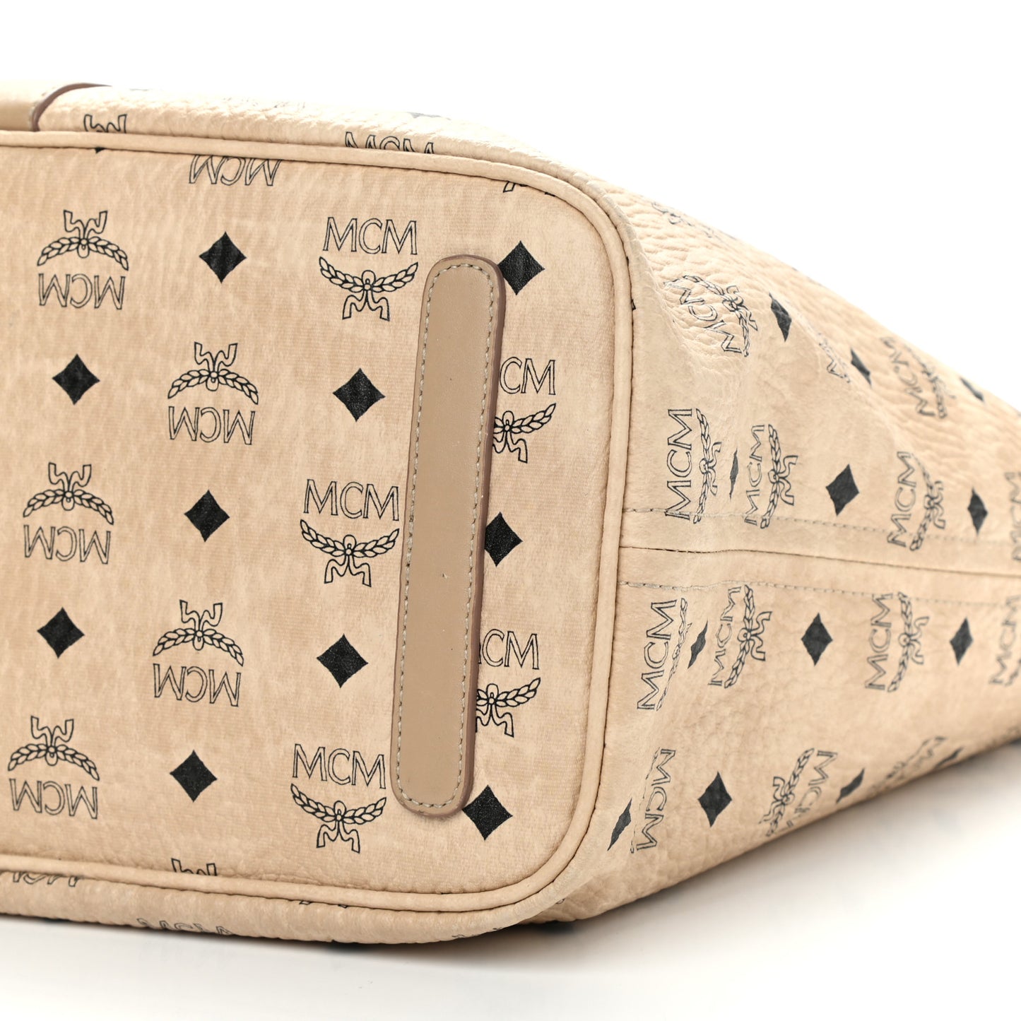 Visetos Medium Liz Reversible Shopper Tote Beige