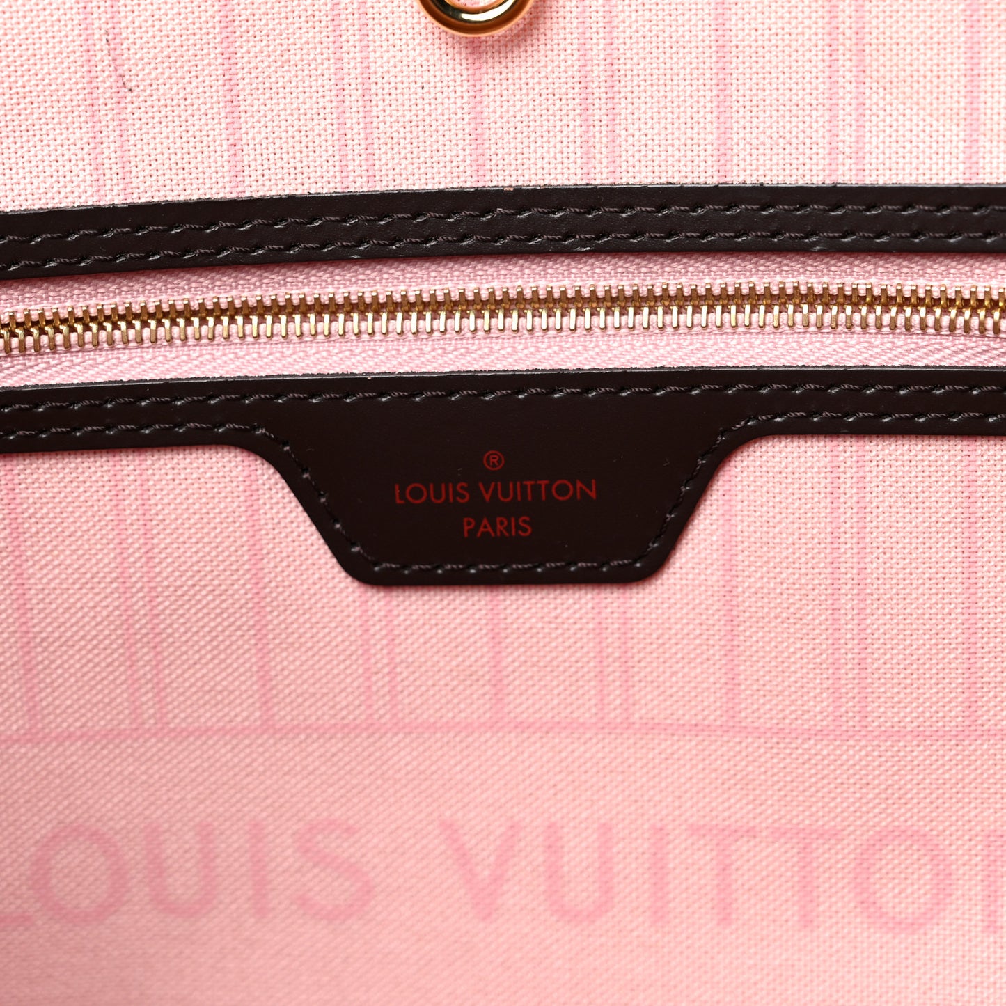 Damier Ebene Neo Neverfull MM Rose Ballerine
