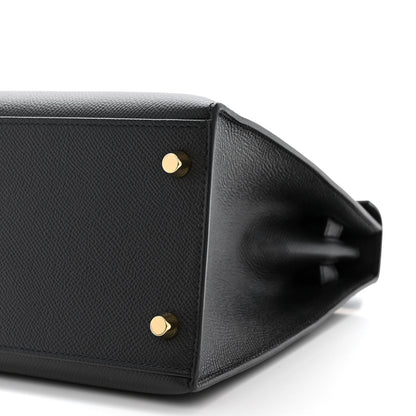 Hermes Epsom Kelly Sellier 28 Black 10 of 11