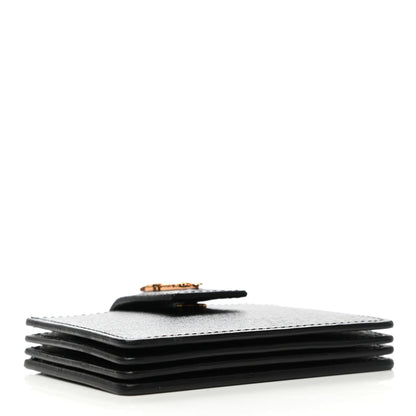 Versace Calfskin Virtus Gusset Wallet Black 4 of 8