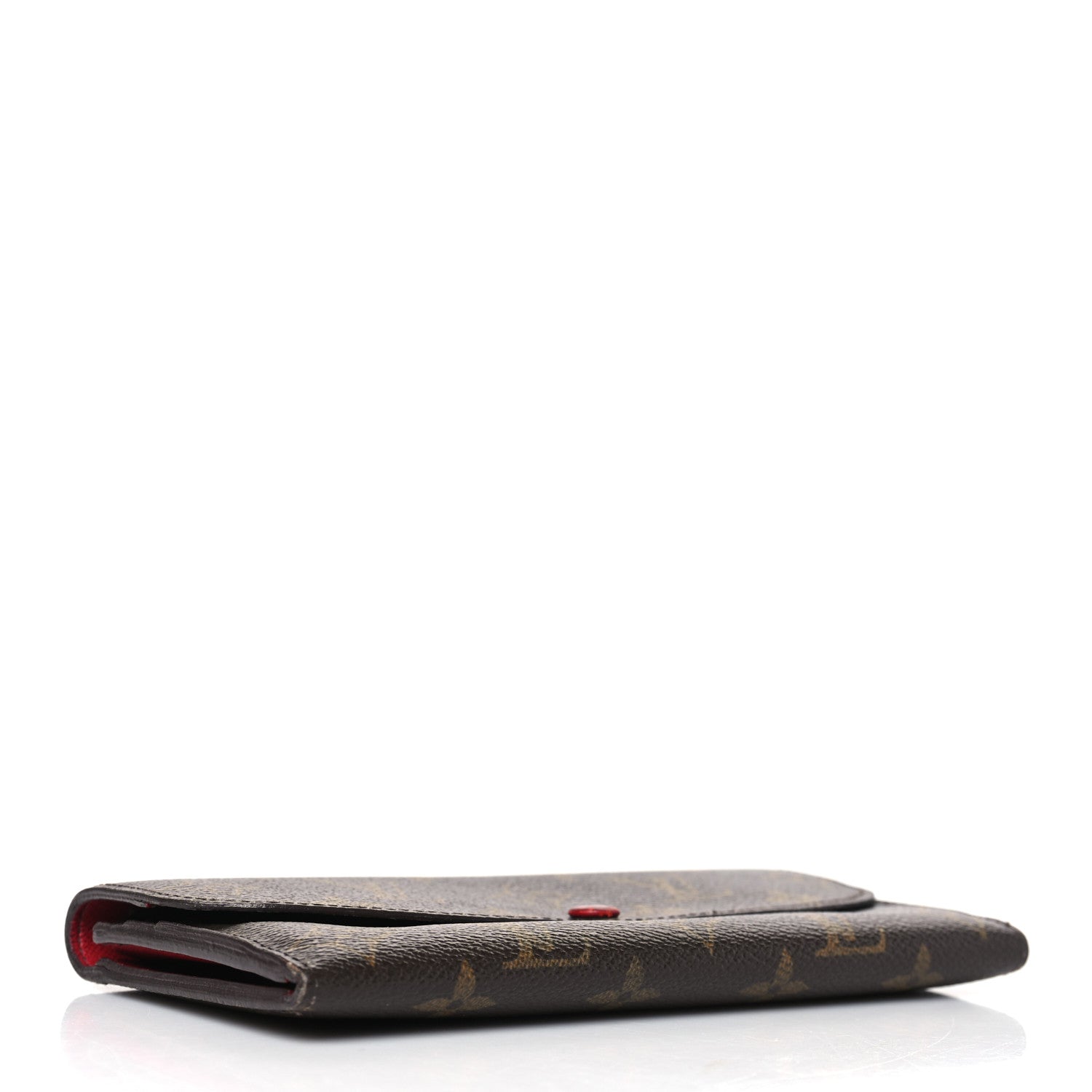 Louis Vuitton Monogram Emilie Wallet Rouge 3 of 8