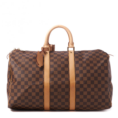 Louis Vuitton Damier Ebene Centenaire Keepall 45 1 of 9