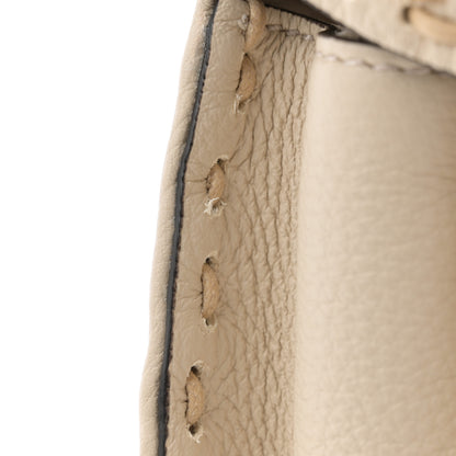 Fendi Canvas Cuoio Romano Selleria Astrology Mini Peekaboo Iconic Satchel Camelia 12 of 14
