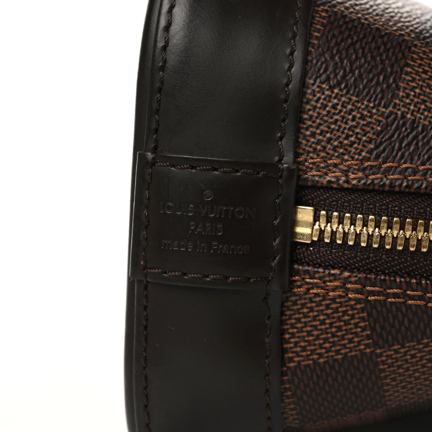 Louis Vuitton Damier Ebene Alma BB 6 of 8