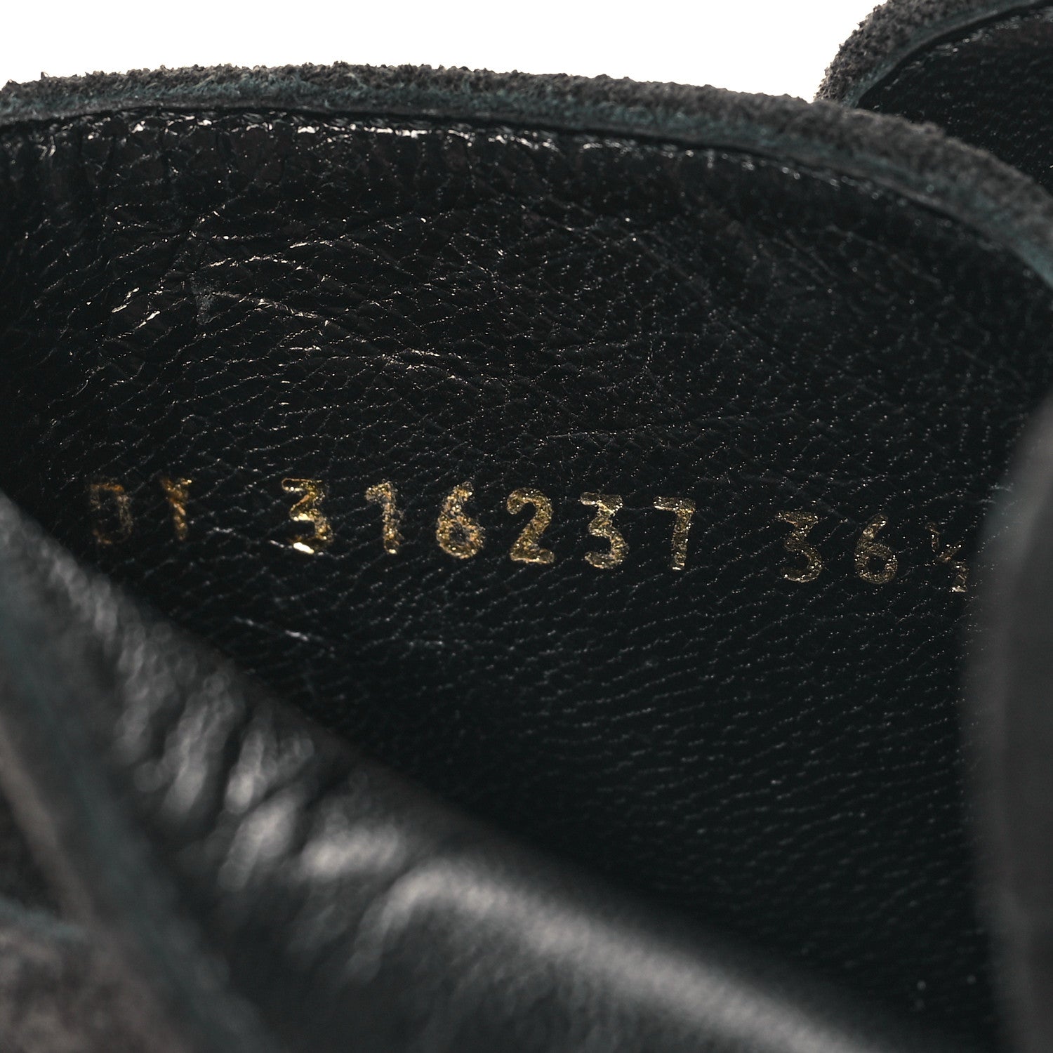 Saint Laurent Suede Calfskin Jodhpur Ankle Boots 36.5 Black 7 of 9