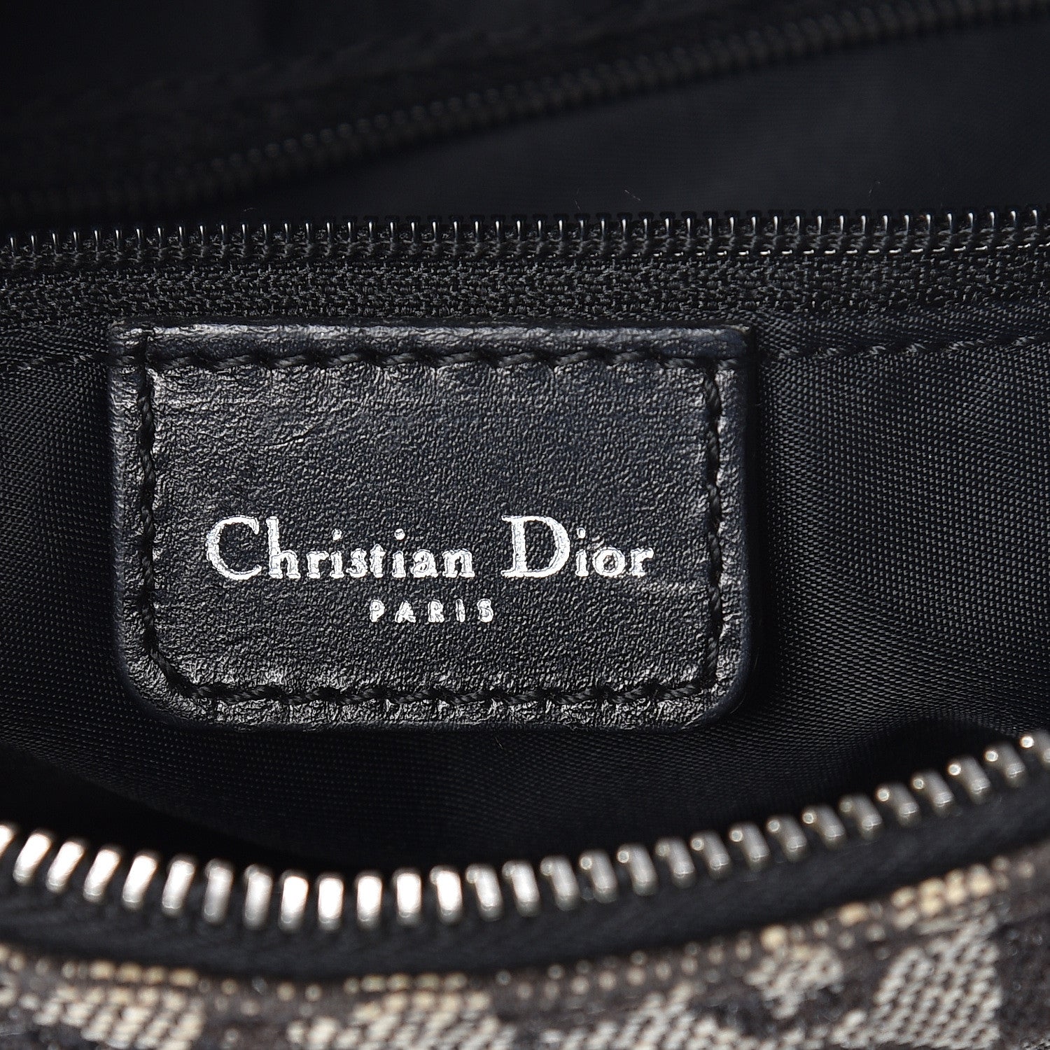 Christian Dior Monogram Boston Black 6 of 9