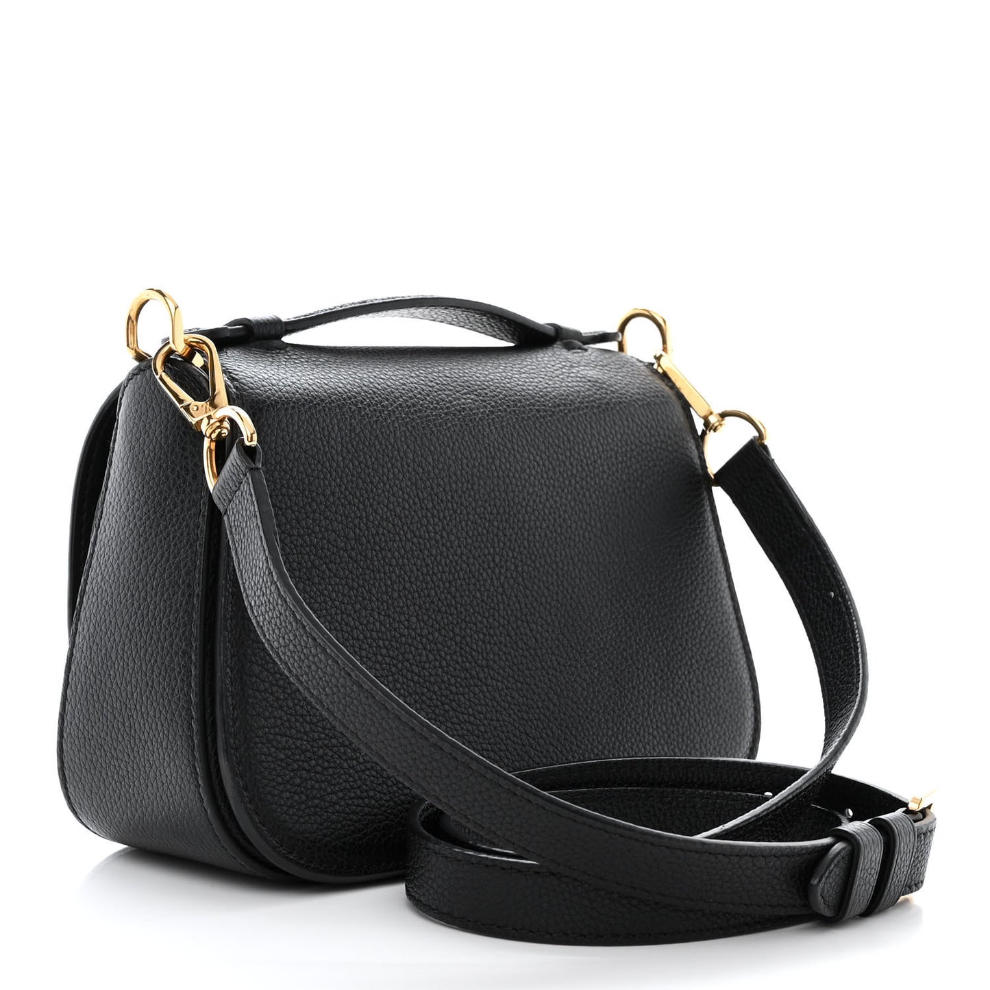 Grained Calfskin Vivienne NM Black