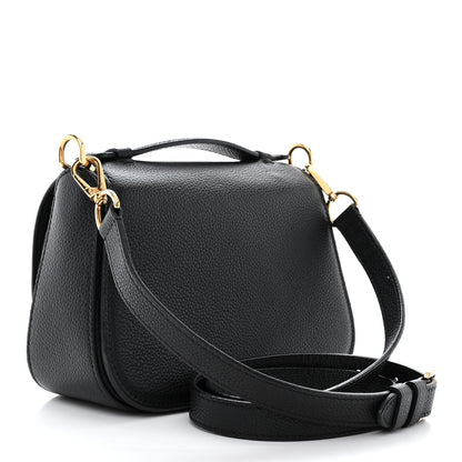Louis Vuitton Grained Calfskin Vivienne NM Black 3 of 13